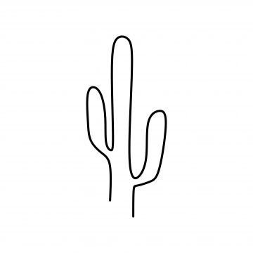 One Line Cactus Tattoo, Cactus Drawing Simple, Cactus Line Drawing, Cactus Line Art, House Cactus, Cactus Black And White, Drawing Cactus, Cactus Outline, Greece Tattoo