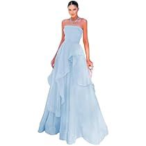 Wedding Dresses Baby Blue, Baby Blue Dress Formal, Baby Blue Prom Dress Long, Dresses Baby Blue, A Line Bridesmaid Dresses, Baby Blue Prom Dresses, Evening Gown Wedding, Formal Prom Dresses, Prom Dress Long