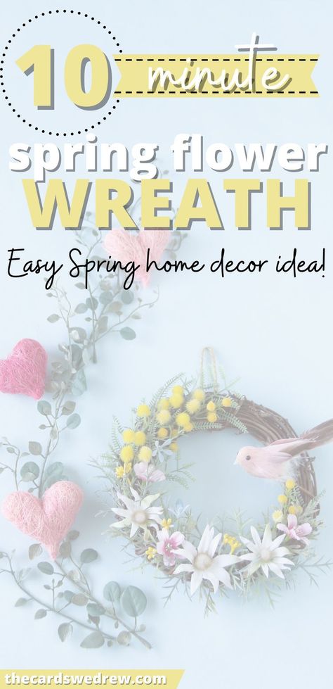 DIY Spring Wreath Shelves In The Bathroom, Half Bath Makeover, Diy Button Crafts, Coffee Cup Crafts, Easter Porch Decor, Spring Flower Wreath, Easter Door Decor, Bath Makeover, Easy Easter Crafts