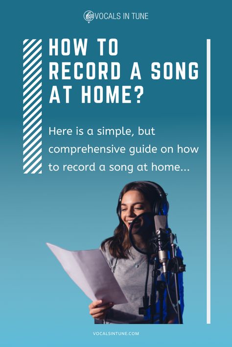 Music Recording Studio Singing, How To Record A Song, Vocal Tips, Singing Training, Song Recording, Vocal Technique, Writing Songs Inspiration, Voice Training, Write Music