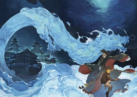 ArtStation - Zachary Ying and the Dragon Emperor Cover Zachary Ying And The Dragon Emperor, Zachary Ying, Xiran Jay Zhao, Iron Widow, Dragon Emperor, Artist Reference, Youtube Ideas, Graphic Design Infographic, Childrens Books Illustrations