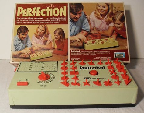 https://flic.kr/p/7E1ibf | 1960s Lakeside Games Perfection Vintage Game Puzzle | More to see at www.ajaxallpurpose.blogspot.com/ www.facebook.com/christian.montone/ Perfection Game, 1980s Toys, Shape Games, Family Boards, Vintage Board Games, Family Board Games, Fisher Price Toys, Vintage Games, Childhood Toys