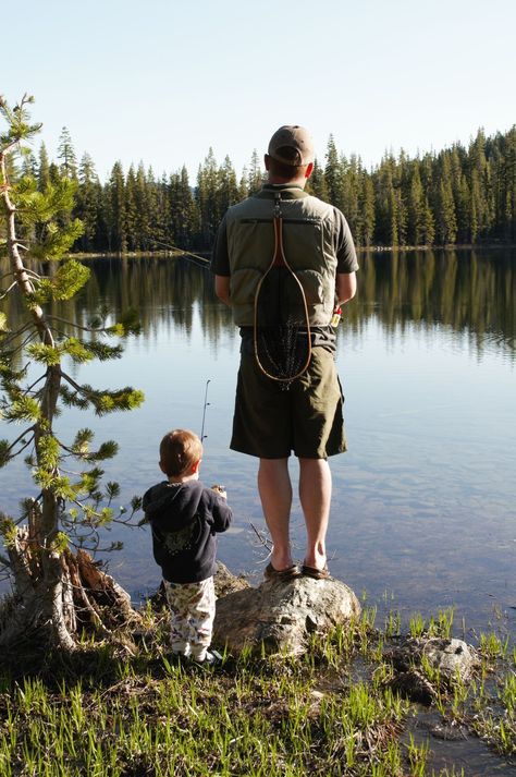 The first time #fishing together is one of the best moments for #FatherAndSon. This is #FunInTheSun at its finest. Fishing Girl, Lakeside Living, Bass Fishing Tips, Fishing Pictures, Kids Fishing, Fishing Quotes, Fishing Life, Gone Fishing, Fish Camp