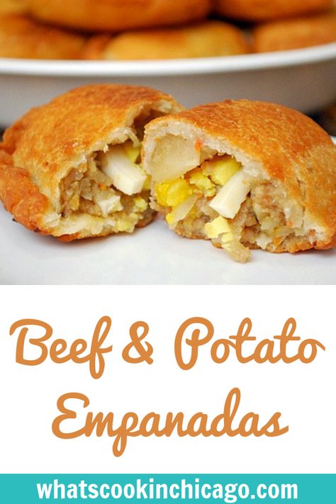 Beef And Potatoes Empanadas Recipe, Empanadas Potato, Peruvian Empanadas Recipe, Beef And Potato Empanadas Recipe, Beef And Potato Empanadas, Empanadas Beef, Potato Empanadas, Empanadas Recipes, Beef Dinner Recipes