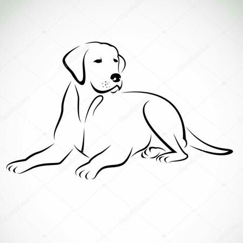 Dog Walking Logo, Dog Face Drawing, Dog Drawing Simple, Animal Line Drawings, Mom Tattoo Designs, Art Silhouette, Train Art, Drawing Simple, Minimalist Tattoos