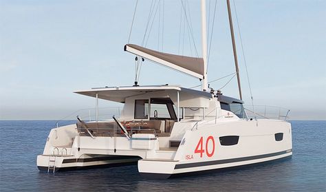 Fountaine Pajot Announces New 40ft Sailing Cat Isla 40 Fountaine Pajot, Catamaran For Sale, Yatch Boat, Boat Interiors, Catamaran Yacht, Ocean Sailing, Power Catamaran, Sailboats For Sale, Boat Life