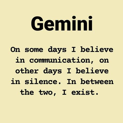 THE GEMINI TALE on Instagram: “Geminis are mostly Ambiverts. Are you an ambivert gemini ? ♊ Just Follow @gemini.tale 𝐟𝐨𝐫 𝐦𝐨𝐫𝐞 ₊˚.༄⁣ Follow 👉 @gemini.tale Follow 👉…” Gemini Aesthetic, Gemini Stuff, Gemini Characteristics, June Gemini, All About Gemini, Gemini Zodiac Quotes, Gemini Personality, Gemini And Scorpio, Gemini Traits