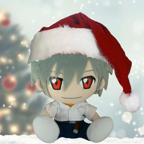 Nge Christmas Icon, Evangelion Christmas Icon, Kaworu Plush, Kaworu Pfp, Christmas Icons Anime, Kaworu Nagisa Icon, Future Pfp, Evangelion Kaworu, Kaworu Nagisa