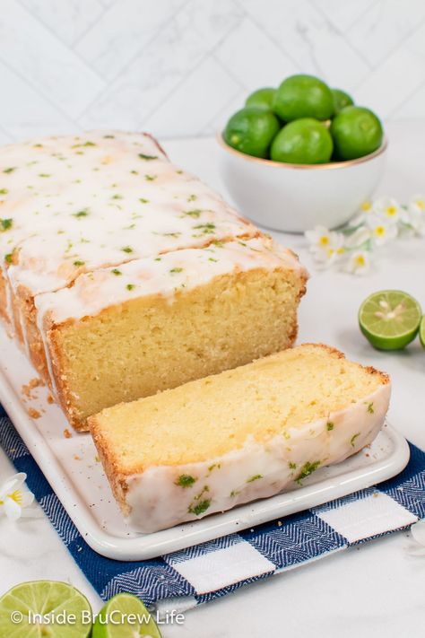 Sarasota Key Lime Pound Cake, Key Lime Loaf, Key Lime Loaf Cake, Keylime Poundcake, Lime Loaf Cake, Key Lime Bread, Easy Loaf Cake, Key Lime Glaze, Key Lime Cake Recipe