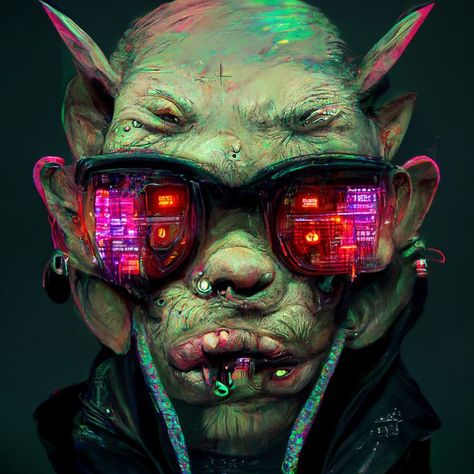 Cyberpunk Character, Character Portraits, Cyberpunk, Fictional Characters, Art