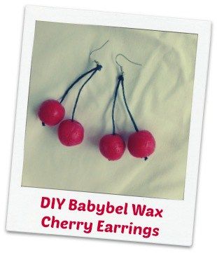 Earrings – Babybel Cherries Wax Crafts, Cheese Wax, Babybel Cheese, Kids Tattoo, Bridesmaid Presents, Tattoo Templates, Romantic Earrings, Beaded Earrings Diy, Cherry Earrings