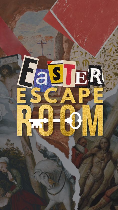 Easter Escape Room | CHURCHYOUTHMINISTRY Easter Youth Group Lessons, Easter Youth Group Activities, Easter Escape Room For Teens, Youth Easter Activities, Church Escape Room Ideas, Easter Escape Room For Kids, Easter Escape Room Ideas, Easter Escape Room Free, Easter Activities For Teens