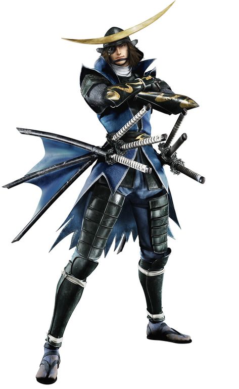 Date Masamune Art from Sengoku Basara: Samurai Heroes #art #artwork #gaming #videogames #gamer #gameart Flint Lockwood, Ninja Japan, Date Masamune, Sengoku Basara, Dynasty Warriors, Battle Star, Warrior Spirit, Samurai Warrior, Cool Animations