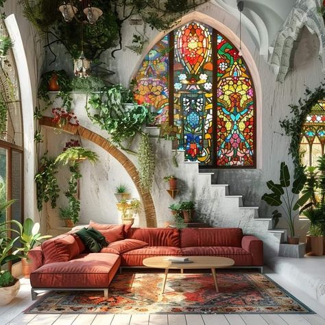 Georgia Interior Design, Non Traditional Homes, Eccentric Style House, Art House Interior, Beautiful Homes Interior, Functional Home Design, Italy Interior Design, Adopt Me, Dream House Rooms