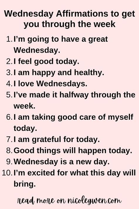 Wednesday affirmations quotes Wednesday Affirmations, Latina Quotes, Latinas Quotes, Good Wednesday, Wednesday Quotes, Weekday Quotes, Uplifting Thoughts, Positive Encouragement, Wednesday Motivation