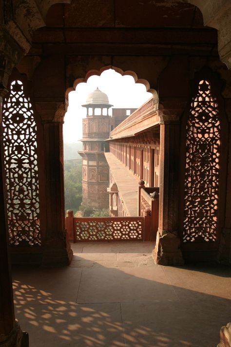 home aesthetic indian Temples In India Architecture, Inside Outside Photography, Agra Fort Interior, Agra Red Fort, Indian Forts Aesthetic, Indian Haveli Aesthetic, Indian Aesthetic Architecture, Agra India Aesthetic, Agra Fort Aesthetic