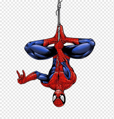 Spiderman Upside Down, Venom Comic Book, Deadpool Illustration, Comic Png, Iron Man Comic Books, Chibi Marvel, Marvel Wolverine, Iron Man Comic, Spiderman Cartoon