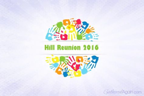 Reunion Logo Design, Family Reunion Logo, Background Tips, Friends Reunion, Family Background, Childhood Friends, Celebrity Art, Family Reunion, Logo Design