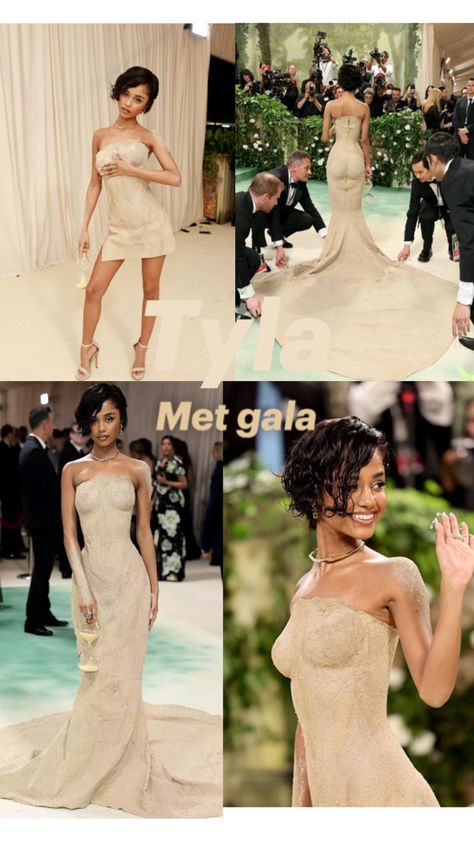 Tyla outfit met gala 2034 Disney Princess Fashion, Coachella Outfit, Really Cute Outfits, Cute Dresses, High Fashion, Cute Outfits, Celebrities, Outfit Inspo