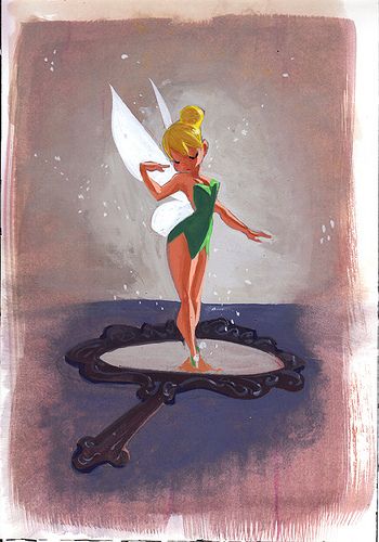 Tinkerbell Fairy, Animation Disney, Peter Pan And Tinkerbell, Images Disney, Disney Fairies, Pinturas Disney, Disney Home, Tinker Bell, Disney Dream