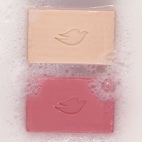 Two Dove Plant Milk Cleansing Bars are floating in a bubbly bath. Bar Soap Aesthetic, Cleansing Bars, Soap Plant, Dove Bar Soap, Cheesy Cauliflower Soup, Dove Bar, Plant Milk, Turmeric Milk, Cheesy Cauliflower