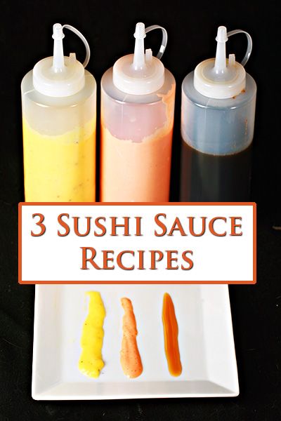 3 Sushi Sauce Recipes – Dynamite, Eel, and Mango – Celebration Generation Vegan Sushi Sauce, Sushi Without Raw Fish, Egg Carton Sushi, How To Make Eel Sauce, Sides For Sushi, Sushi Sauces Recipes, Sushi Dipping Sauce Recipes, Sushi Dressing, Sushi Side Dishes