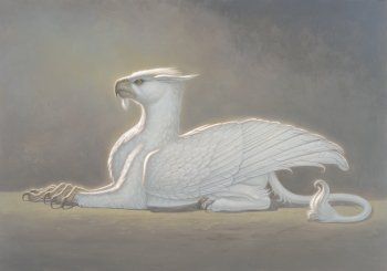 gryphon- except black... Like a Scottie..... Paul Kidby, Mythical Animal, Fantasy Beasts, Mythical Creatures Art, Mythological Creatures, Mystical Creatures, Creature Concept, Magical Creatures, Fantastic Beasts