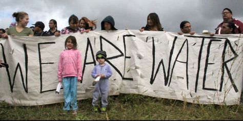 "Fossil fuels must be kept in the ground in order to protect water quality… Standing Rock Protest, Winona Laduke, Yes Magazine, Sioux Nation, Sioux Tribe, Sitting Bull, Rainbow Warrior, Standing Rock, Protest Signs