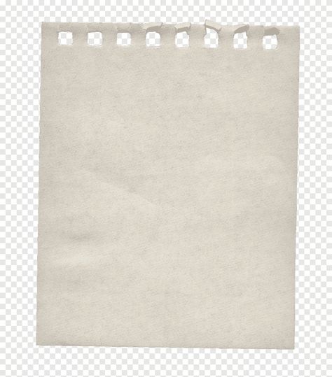 Ripped Page Png, Paper Png For Editing, Scrap Paper Png, Vintage Notebook Paper, Post It Png, Journaling Png, Sticky Note Png, Beige Png, Online Journaling