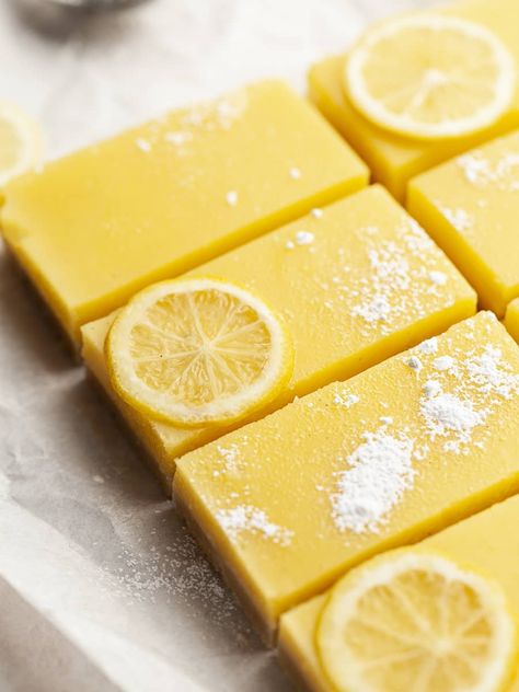 Today Show Recipes, Gluten Free Lemon Desserts, Gluten Free Lemon Squares, Dessert Lemon, Gluten Free Lemon Bars, Almond Crust, Gluten Free Shortbread, Almond Shortbread, Lemon Dessert