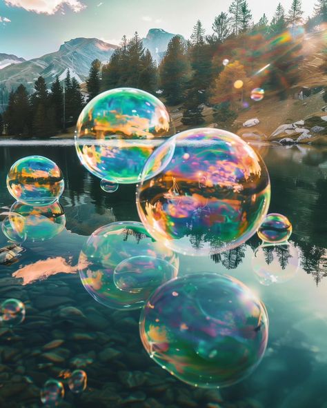 Bubble World, Im Just A Girl, World Nature, Pure Imagination, Bubbles Wallpaper, Cosy Room, Blowing Bubbles, Amazing Nature Photos, Just A Girl