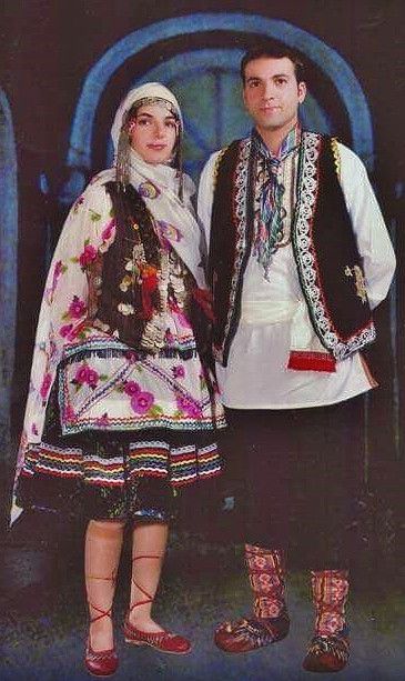 Kurmandji Kurds in traditional costume, from Horasan (northeastern Iran). Iran Clothes, Traditional Iranian Clothing, Iranian Clothes, Iran Travel, Historical People, National Dress, Folk Dresses, Traditional Attire, Traditional Costume