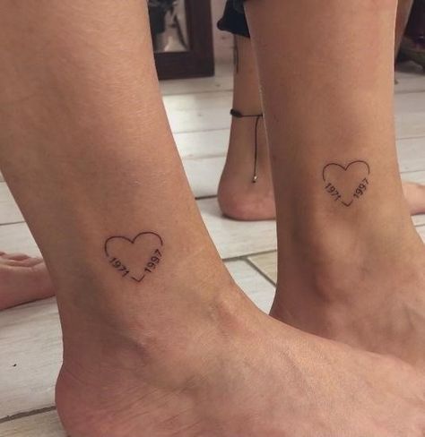 132 Inspirational Matching Tattoos for a Mother and Daughter Small Tattoo Ideas Matching Mom, Tattoos For Daughter And Mom, Tattoo About Mother, Mama Daughter Tattoos, Tattoo Ideas For Mum And Daughter, Tatoos Mother And Daughter, Matching Tattoos To Get With Your Mom, Daughter Mom Tattoo Ideas, Matching Heart Tattoos Mother Daughters