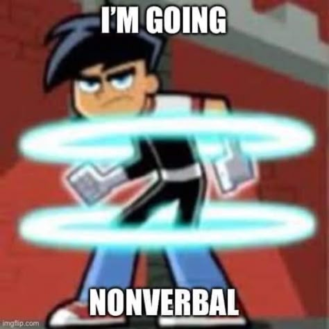 Going Nonverbal, Danny Phantom, Reaction Images, Reaction Memes, Reaction Pics, Haha Funny, Reaction Pictures, Mood Pics, Literally Me