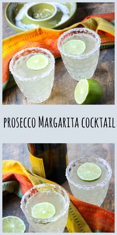 Prosecco Margarita, Cocktail Prosecco, Sparkling Margarita, Margarita Cocktails, Sparkling Cocktail, Prosecco Cocktails, Margarita Cocktail, Boozy Drinks, Burger Bar