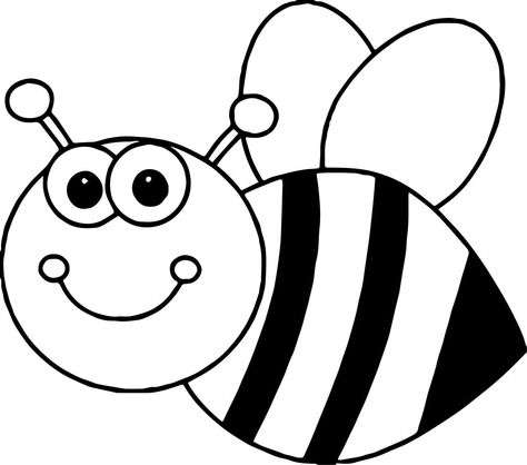 Bee Coloring - It's a enjoyable and thrilling solution to inculcate in a baby learning habits and focus whereas developing their mental and bodily ski... Check more at https://clr.wallgallery.cyou/bee-coloring/ Bee Coloring Page, Bee Outline, Bee Coloring, Bee Template, Bee Printables, Bee Coloring Pages, Bee Pictures, Bee Clipart, Cartoon Bee