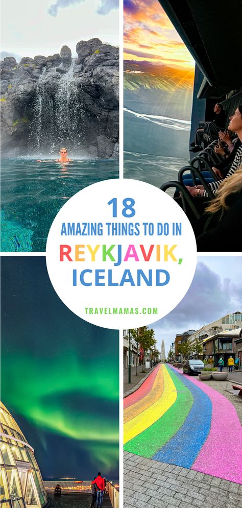 18 Amazing Things to Do in Reykjavik, Iceland Iceland With Kids, Iceland Map, Iceland Travel Guide, Iceland Reykjavik, Reykjavik Iceland, Midlife Women, Nordic Countries, Family Vacation Destinations, Golden Circle