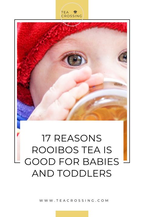 Rooibos (pronounced “roy-boss”) tea originates from the Aspalathus linearis shrub in South Africa. This red herbal tea has a naturally sweet, subtle, and earthy taste and can be enjoyed as a hot or cold beverage. While it’s common for adults to enjoy the aromatic pleasantries of rooibos tea, what about toddlers and babies? Is there a benefit to giving this specific tea to your baby? And is it safe? Let’s cover this amazing tea! Rooibos Tea Benefits, Obesity Help, Best Herbal Tea, Teething Relief, Health Tea, Rooibos Tea, Tea Benefits, Allergy Symptoms, Caffeine Free