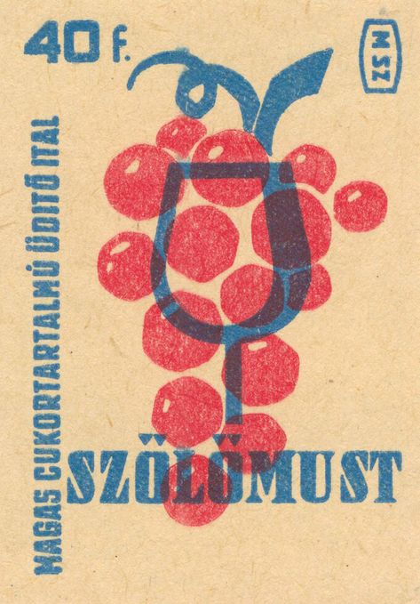 https://flic.kr/p/25XpsEx | hungarian matchbox label Label Book, Vintage Wine Label, Book Prints, Matchbox Label, Matchbook Art, Vintage Props, Matchbox Art, Graphic Design Layouts, Artist Trading Cards