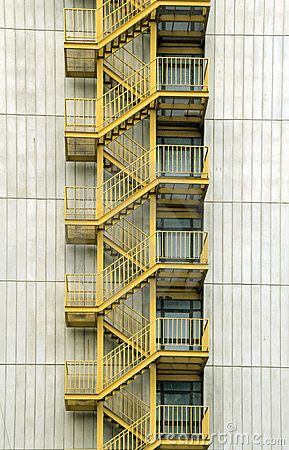 Download Yellow Stairways Stock Images for free or as low as 0.15 €. New users enjoy 60% OFF. 21,649,235 high-resolution stock photos and vector illustrations. Image: 5269304 Exterior Steel Staircase Design, Fire Escape Stairs, Stairs Diy Renovation, Spiral Staircase Plan, Exterior Stair Railing, Staircase Outdoor, Metal Building Designs, Cornice Design, Staircase Railing Design