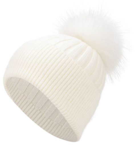 PRICES MAY VARY. 50% Cashmere, 50% Acrylic丨Real Fur Imported Pull-On closure 【Material】- This white cashmere beanie hat is made of high-quality yarn, carefully selected Cashmere and premium Acrylic materials, ensuring its lightweight, soft, warm and comfortable characteristics, is skin-friendly. 【Gorgeous Real Fur Pompom】- Our white fur pom pom balls are made of soft and fluffy Raccoon animal fur. All white pompoms are handcrafted with great care to ensure their plumpness, and can be easily detached and reattached, making cleaning more convenient. 【Size】- This white winter pom pom beanie hat is highly stretchable and suitable for head circumference ranging from 54 cm to 60 cm (approximately 6 3/4 - 7 1/2). It is a universal size that fits almost all. The diameter of the fur pom pom is betw Fluffy Raccoon, Ski Board, Fur Pom Pom Beanie, Pet Raccoon, Pom Pom Beanie Hat, Ski Hat, White Beanies, Beanie Hats For Women, Stocking Cap