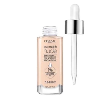 Tinted Serum, True Match Foundation, Loreal True Match, Serum Foundation, Mineral Pigments, Foundation Makeup, Beauty Products Drugstore, Skin Serum, No Foundation Makeup