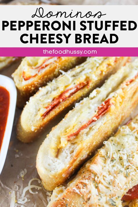 Breadstick Dip, Dominos Stuffed Cheesy Bread, Onion Powder Recipe, Focaccia Flatbread, Cheesy Bread Recipe, Domino’s Pizza, How To Store Bread, Cheesy Bread, Taco Meat