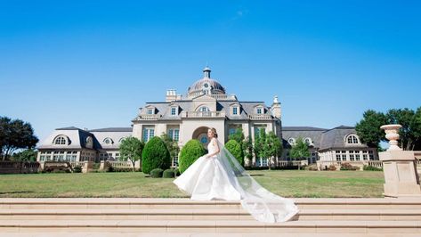 French Chateau Mansion, Texas Mansions, The Olana, French Chateau Style, Big Mansions, Luxurious Mansion, Mansion Wedding Venues, Chateau Style, Dallas Wedding Venues