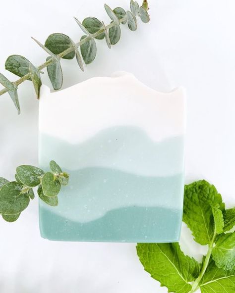 Eucalyptus Mint Soap, Soap Aesthetic, Eucalyptus Soap, Soap Photography, Mint Soap, Chill Time, Relax Your Mind, Eucalyptus Mint, Aromatherapy Blends