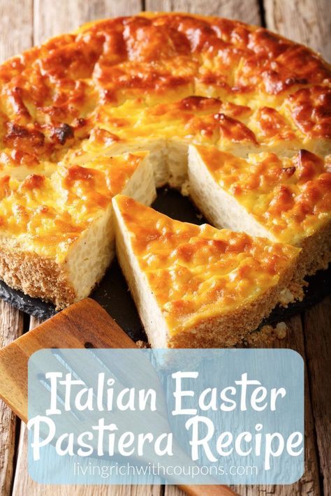 Dessert Cannoli, Italian Easter Recipes, Italian Easter Pie, Easter Pie, Italian Easter, Easter Dishes, Italian Pastries, Italian Pastry, Italian Dessert