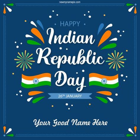 2023 Republic Day, Indian Celebration, Greeting Card, Design Template, Beautiful Pictures, Online Edit, Name Wishes, Latest Photo, Editable Text, Send WhatsApp Status, Easy Creative, Happy Republic Day 2023, Happy Republic Day Wallpaper, Republic Day Wishes, Republic Day Status, Indian Republic Day, Online Card, Photo Maker, 26 January, Happy Republic Day