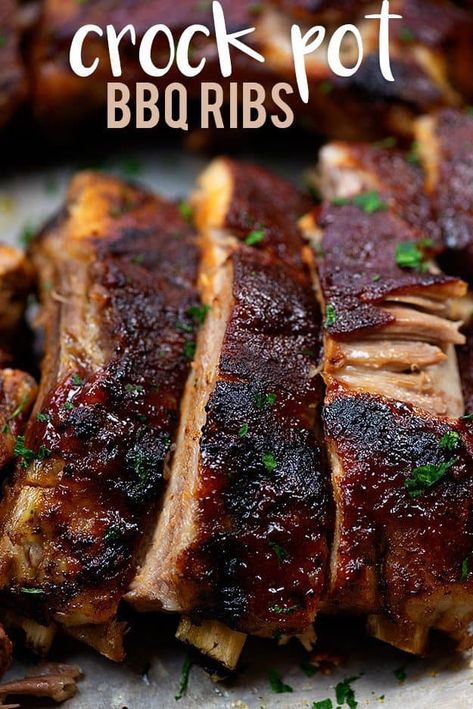 Crockpot Bbq Ribs, Crock Pot Ribs, Homemade Dry Rub, Crockpot Ribs, Slow Cooker Ribs, Crockpot Lasagna, Crockpot Recipes Beef, Bbq Ribs, Diet Vegetarian