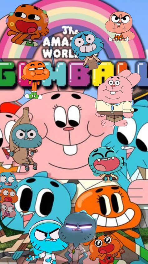 Amazing World Of Gumball Aesthetic, Gumball Aesthetic, Adventures Of Gumball, Amazing World Of Gumball, World Of Gumball, The Amazing World Of Gumball, College Dorm, The Amazing, Aesthetic Wallpapers