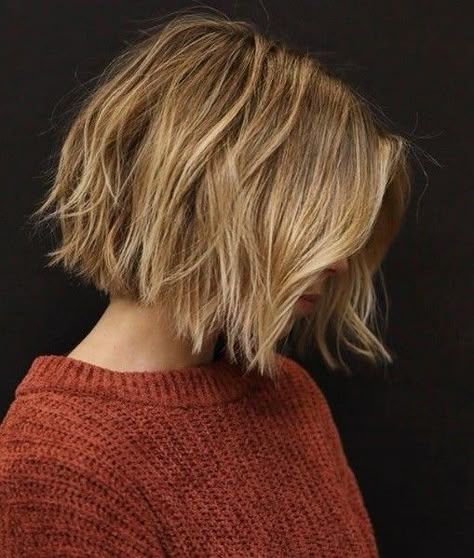 Short Choppy Haircuts, Wavy Bob Haircuts, Choppy Haircuts, Wavy Bob Hairstyles, Choppy Bob Hairstyles, Layered Bob Hairstyles, Bob Hairstyles For Fine Hair, Short Blonde, Blonde Bobs